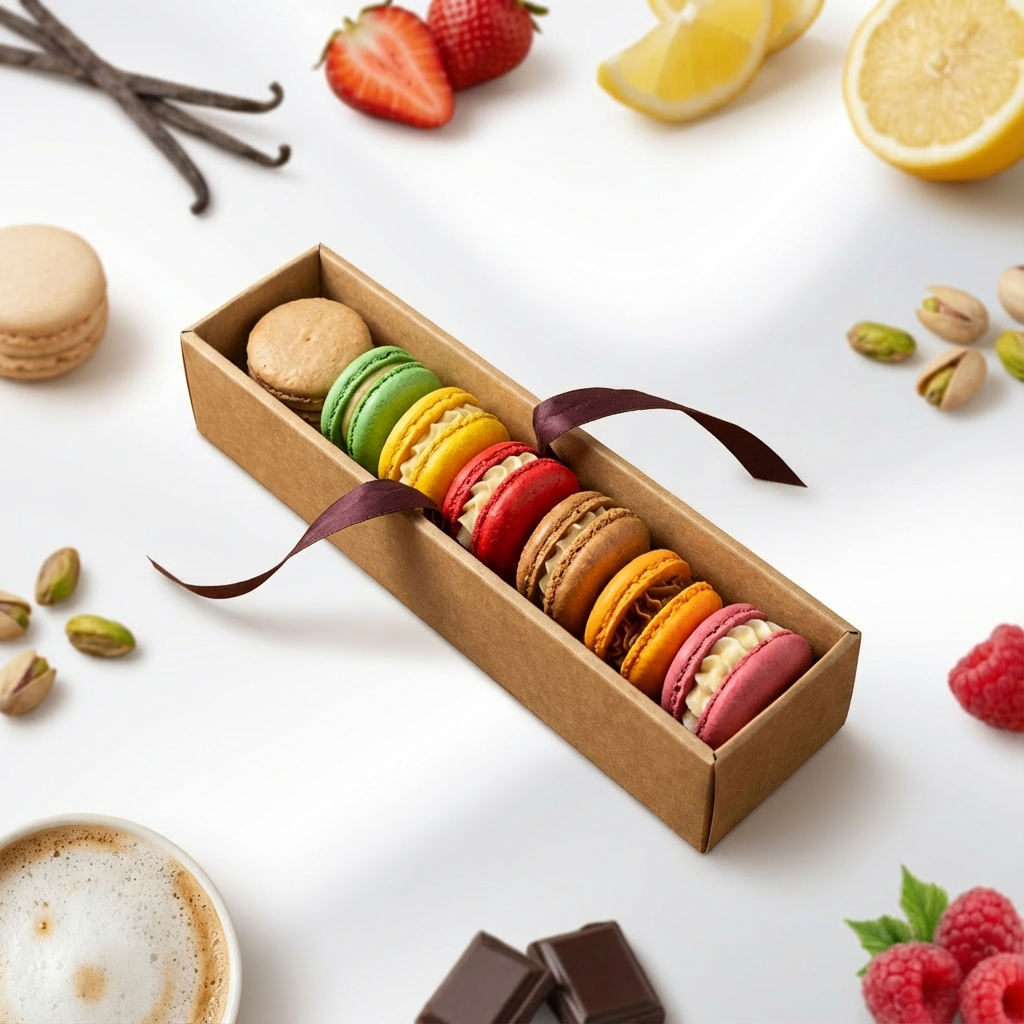7er Macaron Box