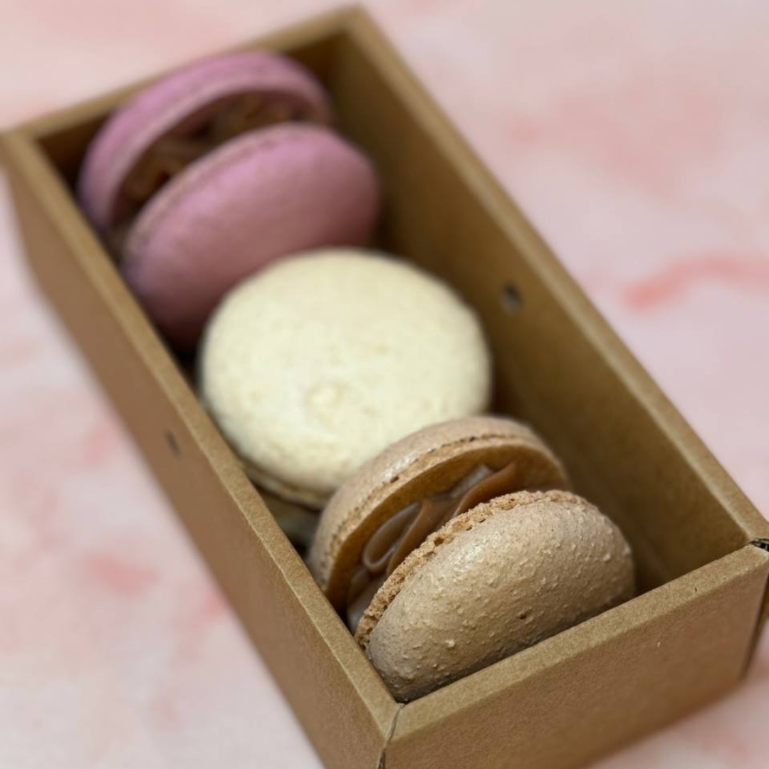 3er Macaron Box