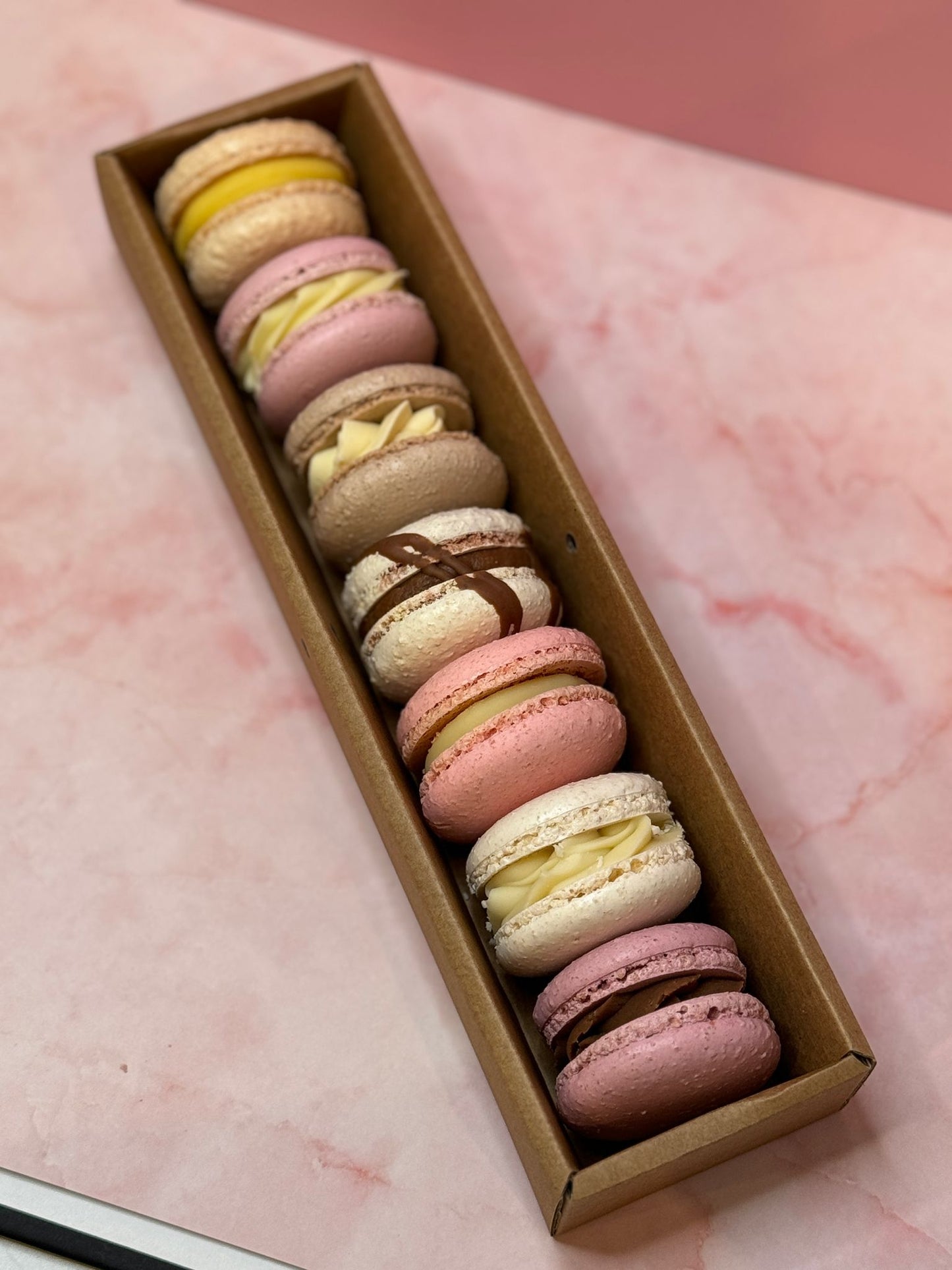 7er Macaron Box